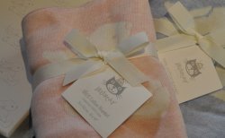 Jellycat-Bashful Pink Bunny Blanket